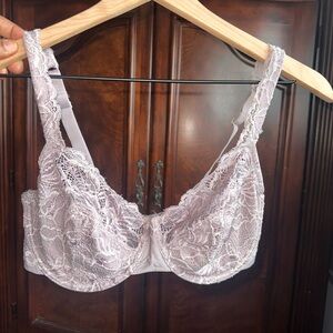 Bali Elegant Lace Underwire Bra in Lavender